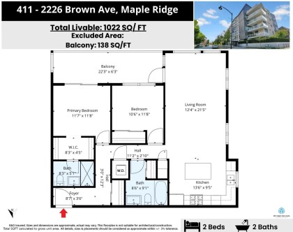 Photo 39 at 411 - 22226 Brown Avenue, West Central, Maple Ridge