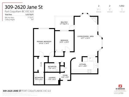Photo 3 at 309 - 2620 Jane Street, Central Pt Coquitlam, Port Coquitlam