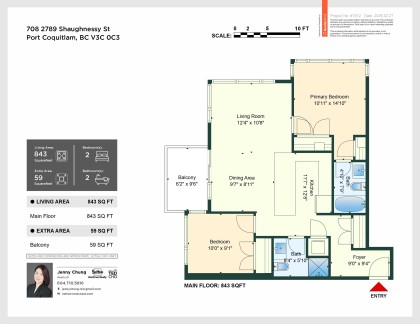 Photo 30 at 708 - 2789 Shaughnessy Street, Central Pt Coquitlam, Port Coquitlam