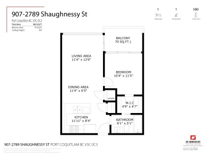 Photo 20 at 907 - 2789 Shaughnessy Street, Central Pt Coquitlam, Port Coquitlam