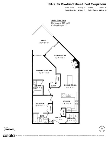 Photo 40 at 104 - 2109 Rowland Street, Central Pt Coquitlam, Port Coquitlam