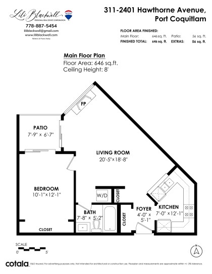 Photo 2 at 311 - 2401 Hawthorne Avenue, Central Pt Coquitlam, Port Coquitlam
