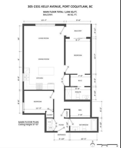 Photo 2 at 305 - 2331 Kelly Avenue, Central Pt Coquitlam, Port Coquitlam