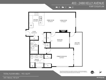 Photo 40 at 403 - 2488 Kelly Avenue, Central Pt Coquitlam, Port Coquitlam