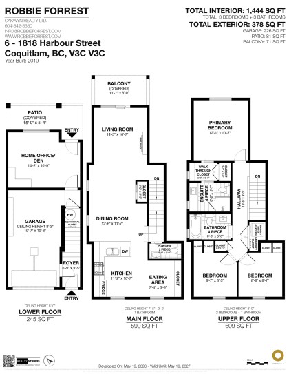 Photo 40 at 6 - 1818 Harbour Street, Citadel PQ, Port Coquitlam